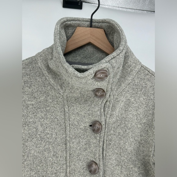 Womens Patagonia Better Sweater Long City Fleece Coat Size Medium - Picture 7 of 13